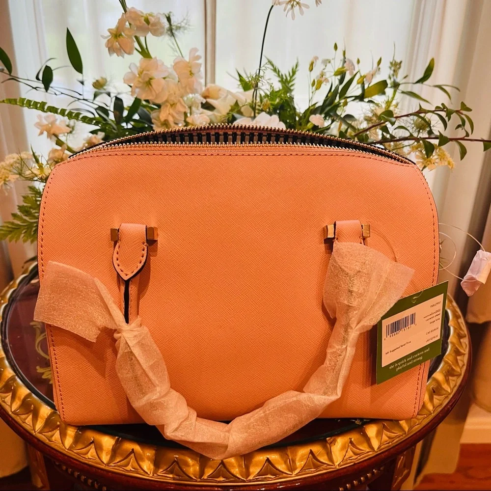 NWT Kate Spade Cameron Street Large Lane Purse in Warm Vellum (pink)